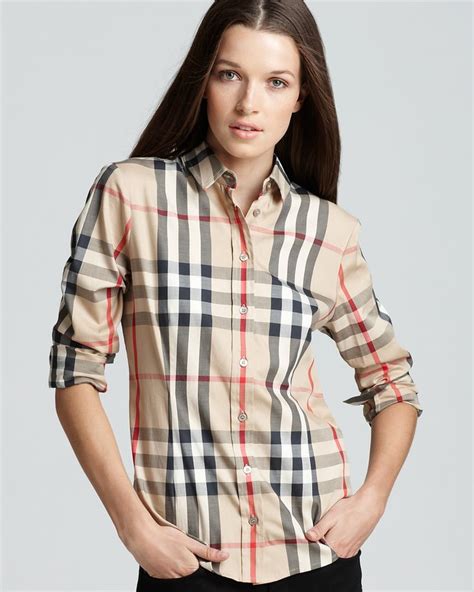 burberry blouse cheap|Burberry shirt women sale clearance.